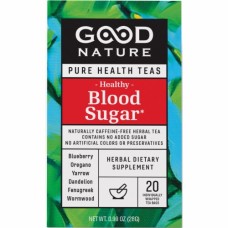 GOOD NATURE: Healthy Blood Sugar Tea, 0.99 oz