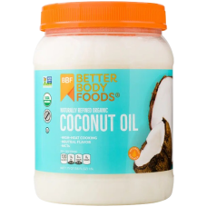 BETTERBODY: Naturally Refined Organic Coconut Oil, 15.5 oz