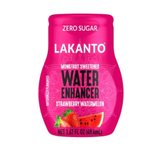 LAKANTO: Sugar Free Water Enhancer Strawberry Watermelon, 1.67 fo LAKANTO: Sugar Free Water Enhancer Strawberry Watermelon, 1.67 fo