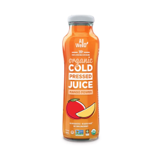 ALLWELLO: Organic Mango Power Cold Pressed Juice, 11.1 fo