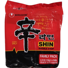 NONG SHIM: Shin Original Noodles, 16.9 oz