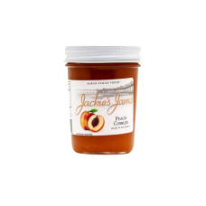 JACKIES JAMS: Peach Cobbler Jam, 8 oz