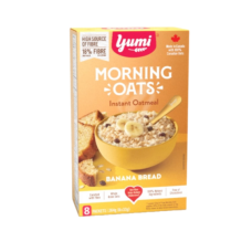 YUMI: Banana Bread Morning Oats, 9.31 oz