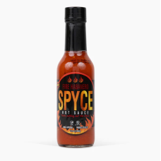 SPYCE HOT SAUCE: Habanero Fire Sauce, 5 fo