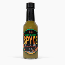SPYCE HOT SAUCE: Green Habanero Sauce, 5 fo