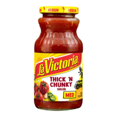 LA VICTORIA: Thick N Chunky Salsa Medium, 16 oz