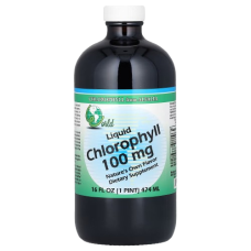 WORLD ORGANIC: Liquid Chlorophyll 100mg, 16 oz