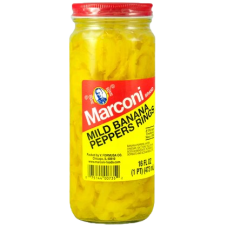 MARCONI: Mild Banana Peppers, 16 oz
