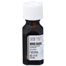 AURA CACIA: Mind Guide Essential Oil Blend, 0.5 oz