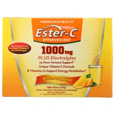 AMERICAN HEALTH: Ester-C 1000Mg Effervescent Tangerine, 21 ea