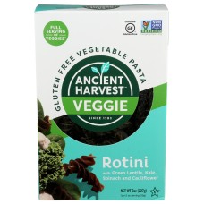 ANCIENT HARVEST: Veggie Rotini Pasta, 8 oz