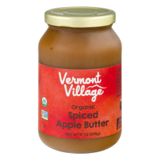 VERMONT VILLAGE CANNERY: Organic Spiced Apple Butter, 17 oz