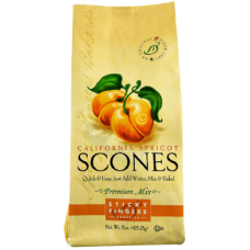 STICKY FINGERS: California Apricot Scones Mix, 15 oz