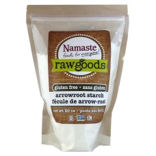 NAMASTE FOODS: Raw Goods Arrowroot Starch, 20 oz