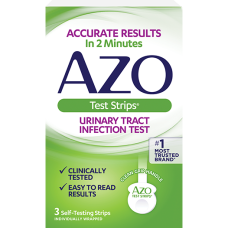 AZO: Urinary Infection Test Strips, 3 pc