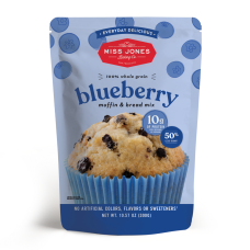 MISS JONES BAKING CO: Everyday Delicious Blueberry Muffin and Bread Mix, 11.54 oz