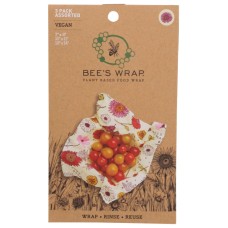 BEES WRAP: Wrap 3Pack Meadow Magic, 6 ea