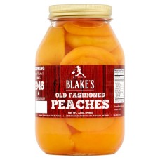 BLAKES: Old Fashioned Peach Halves, 32 fo