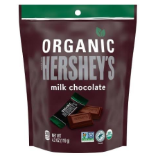 HERSHEY: Organic Miniatures Milk Chocolate Candy Bars, 4.2 oz