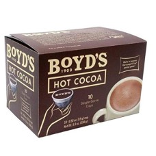 BOYDS: Hot Cocoa Single Pods, 10 pc