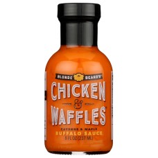 BLONDE BEARDS: Chicken Waffles Buffalo Sauce, 8 fo