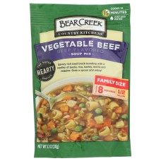 BEAR CREEK: Vegetable Beef Soup Mix, 8.1 oz