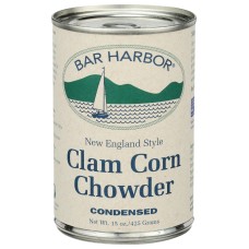BAR HARBOR: Clam Corn Chowder, 15 oz