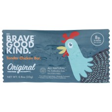 BRAVE GOOD KIND: Tender Chicken Bars Original, 0.8 oz