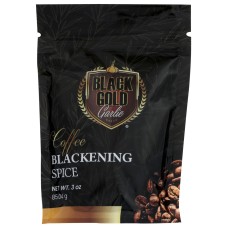BLACK GOLD GARLIC: Coffee Blackening Spice, 3 oz