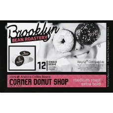 BROOKLYN BEAN ROASTERY: Corner Donut Shop Coffee, 12 pc
