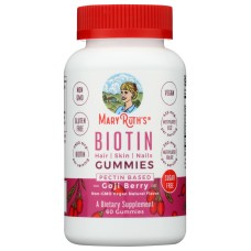 MARYRUTHS: Biotin Gummies, 60 pc