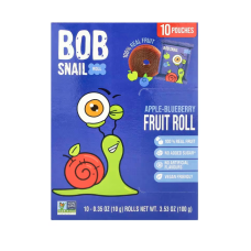 BOB SNAIL: Apple Blueberry Fruit Rolls, 10 pk
