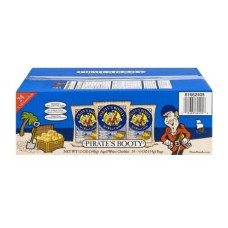 PIRATE BRANDS: Aged White Cheddar Rice and Corn Puffs, 1 bx