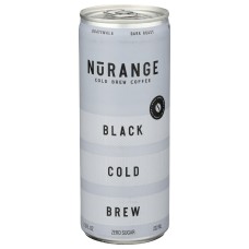 NURANGE COFFEE: Black Cold Brew, 7.5 fo