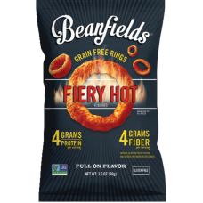 BEANFIELDS: Grain Free Rings Fiery Hot, 3.5 oz