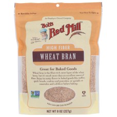 BOBS RED MILL: Wheat Bran, 8 oz