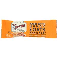 BOBS RED MILL: Peanut Butter Honey and Oats Bar, 1.76 oz