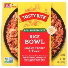 TASTY BITE: Smoky Paneer Biryani Rice Bowl, 7 oz