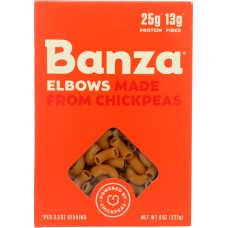 BANZA: Elbows Pasta, 8 oz