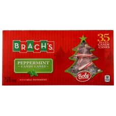 BRACHS: Peppermint Mini Candy Canes, 5.25 oz