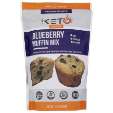 SIMPLY KETO NUTRITION: Low Carb and Keto Friendly Blueberry Muffin Mix, 11 oz