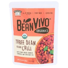 BEANVIVO: Three Bean Vegan Chili, 10 oz