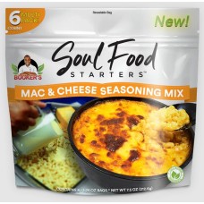 BOOKERS SOUL FOOD STARTERS: Mac And Cheese Seasoning Mix, 7.5 oz