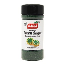 BADIA: Decorative Green Sugar, 4 oz