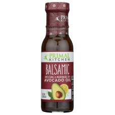 PRIMAL KITCHEN: Made With Avocado Oil Balsamic Vinaigrette and Marinade, 8 oz