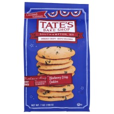TATES: Blueberry Crisp Cookies, 7 oz