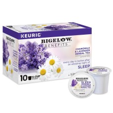 BIGELOW: Sleep Chamomile Lavender Tea Kcup, 10 ea