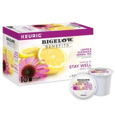 BIGELOW: Stay Well Lemon Echinacea Tea Kcup, 10 ea