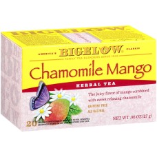 BIGELOW: Chamomile Mango Tea, 0.96 oz