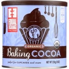 EQUAL EXCHANGE: Organic Baking Cocoa, 8 oz